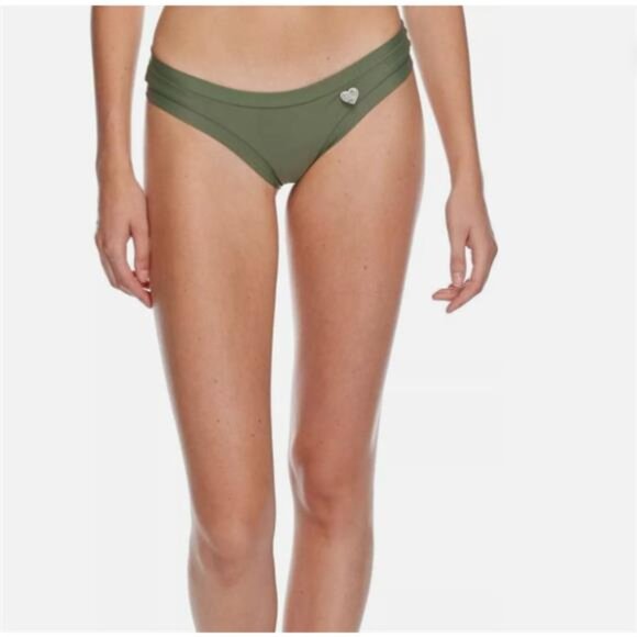 NEW Body Glove Smoothies Audrey Banded Bikini Brief Cactus Women's L - Picture 1 of 7
